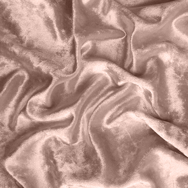 Бархат стрейч 8500, 1.5 м, nr.16 пудра, жатка