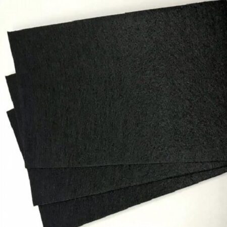Фетр воротничковый (Fetru Turcia), 1 м, черный