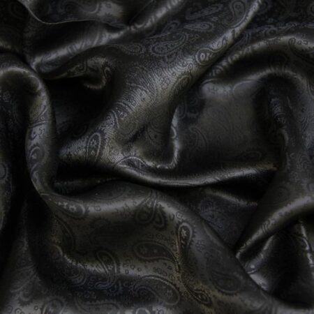 Подкладочная ткань жаккард 1030, 1.45 м, nr.31 черный