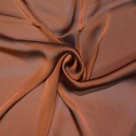 Сатин шифон стрейч 8028, 1.5 м, nr.20 кофейный