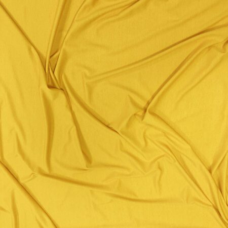 Трикотаж маечный тонкий (SUPREM IMPRIM135/150), 2 м, желтый