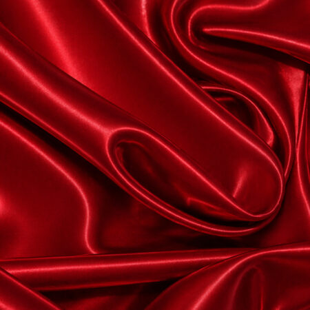 Атлас тонкий 8001, 1.5 м, nr.1 красный