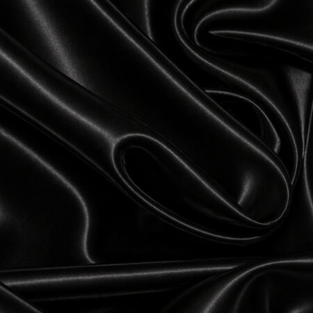 Атлас тонкий 8001, 1.5 м, nr.17 черный