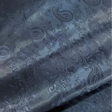 Подкладочная ткань жаккард 1030, 1.45 м, nr.38 темно синий