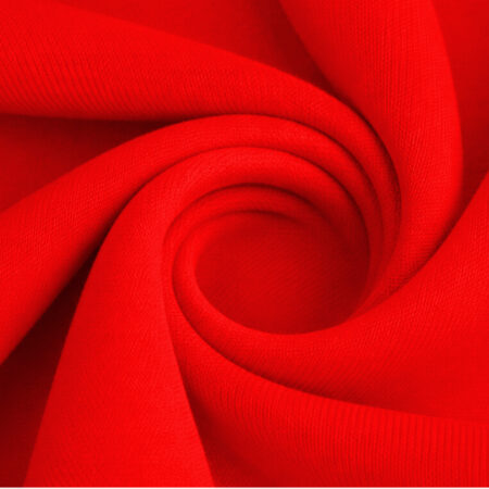 Трикотаж 3-нитка (Футер Penye-3 30/70), 1.85 м, красный алый