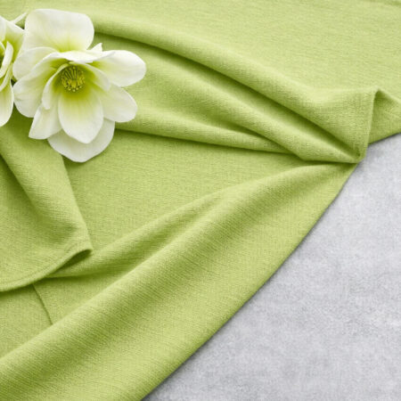 Трикотаж маечный тонкий (SUPREM IMPRIM135/150), 2 м, оливковый