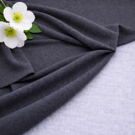 Трикотаж маечный тонкий (SUPREM IMPRIM135/150), 2 м, темно серый