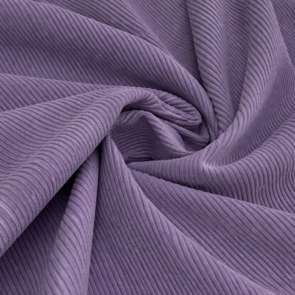Трикотаж Вельвет тонкий (2020VEL30), 1.85 м, nr.16 сиреневый